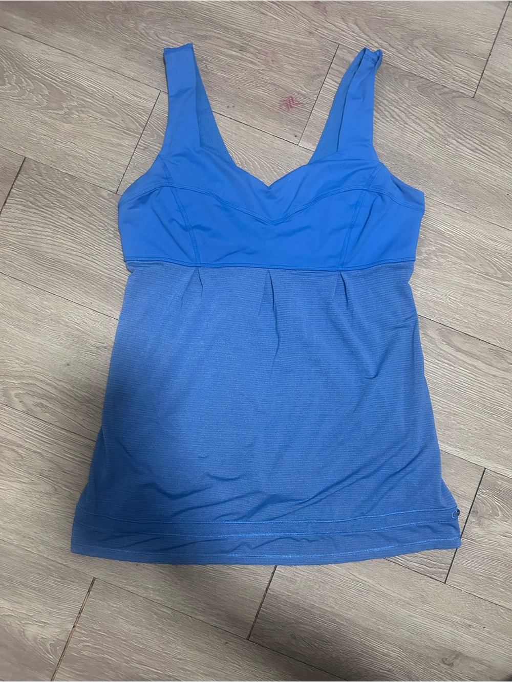 lululemon athletica Blue Tank Top * adjustable *